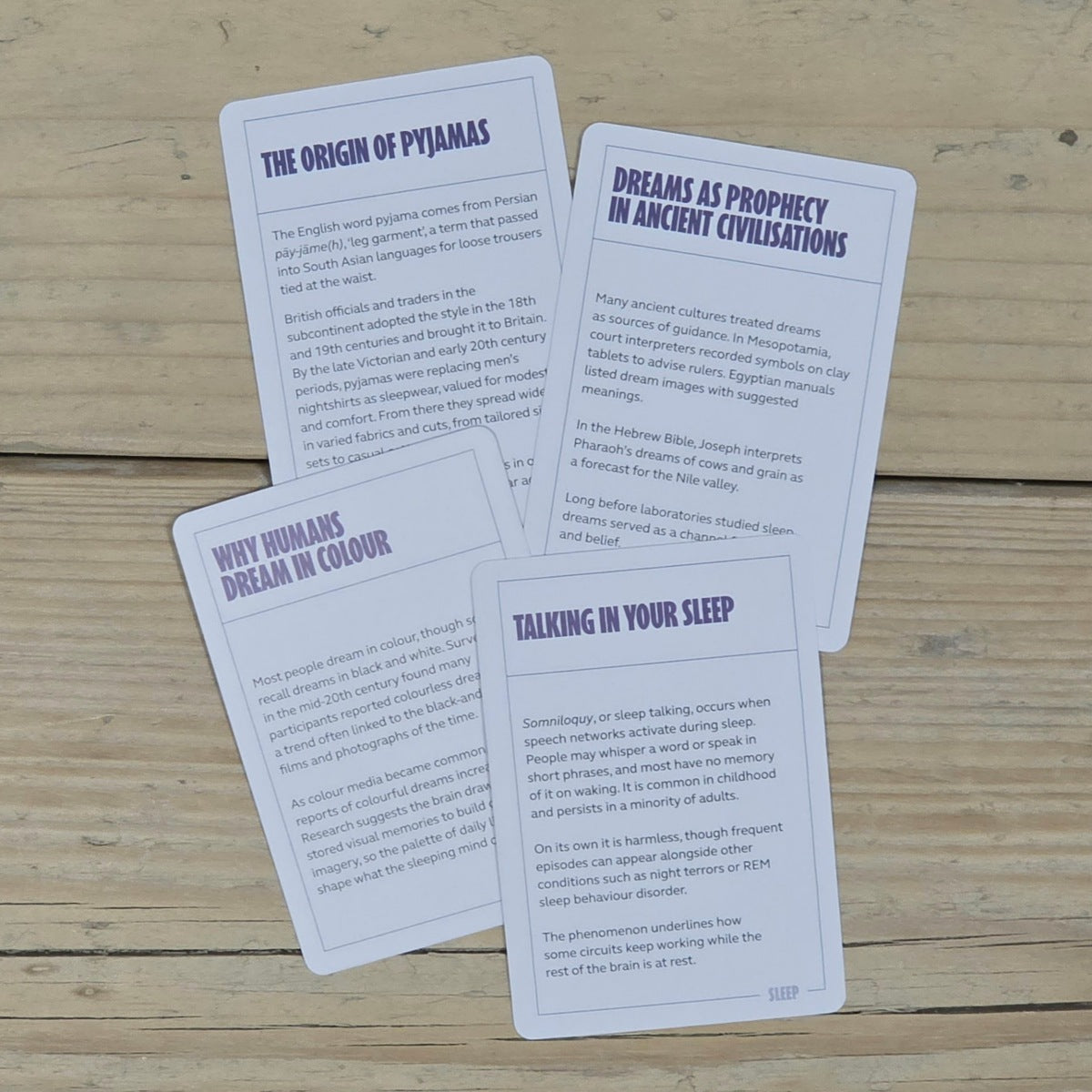 100 Become an Expert in Sleep Cards