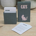 100 Become an Expert in Cats Cards