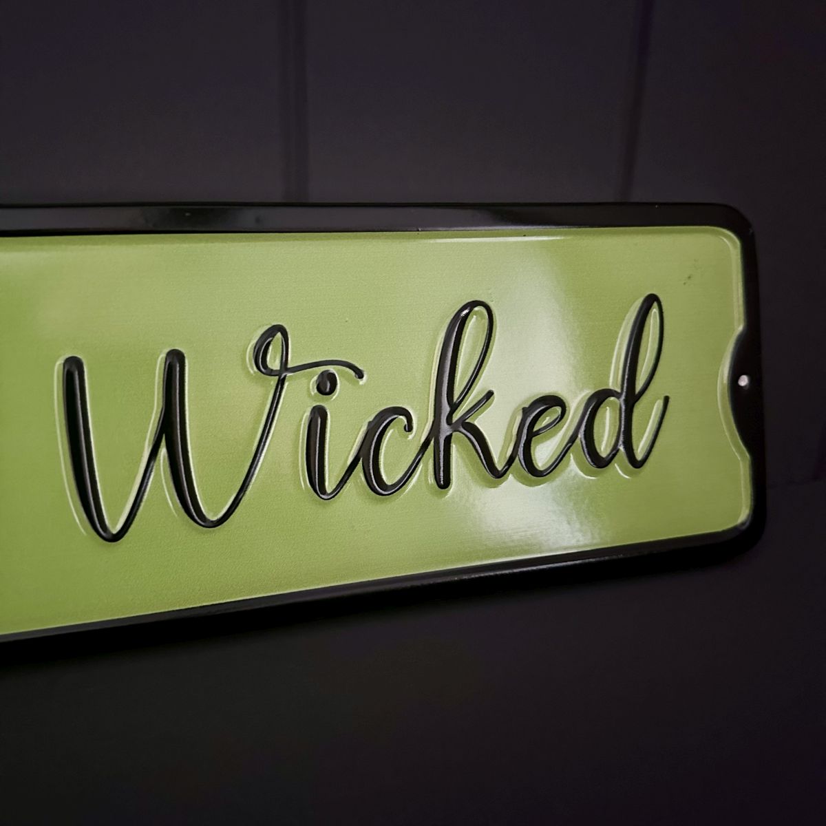 'A Wee Bit Wicked' Halloween Sign