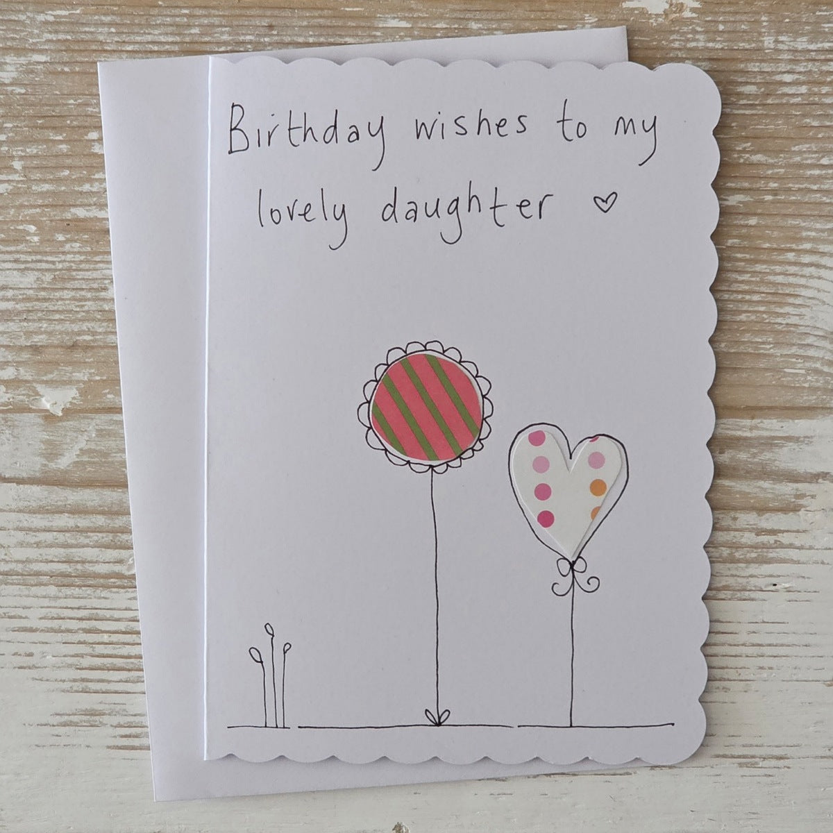 Handmade Birthday Daughter Card
