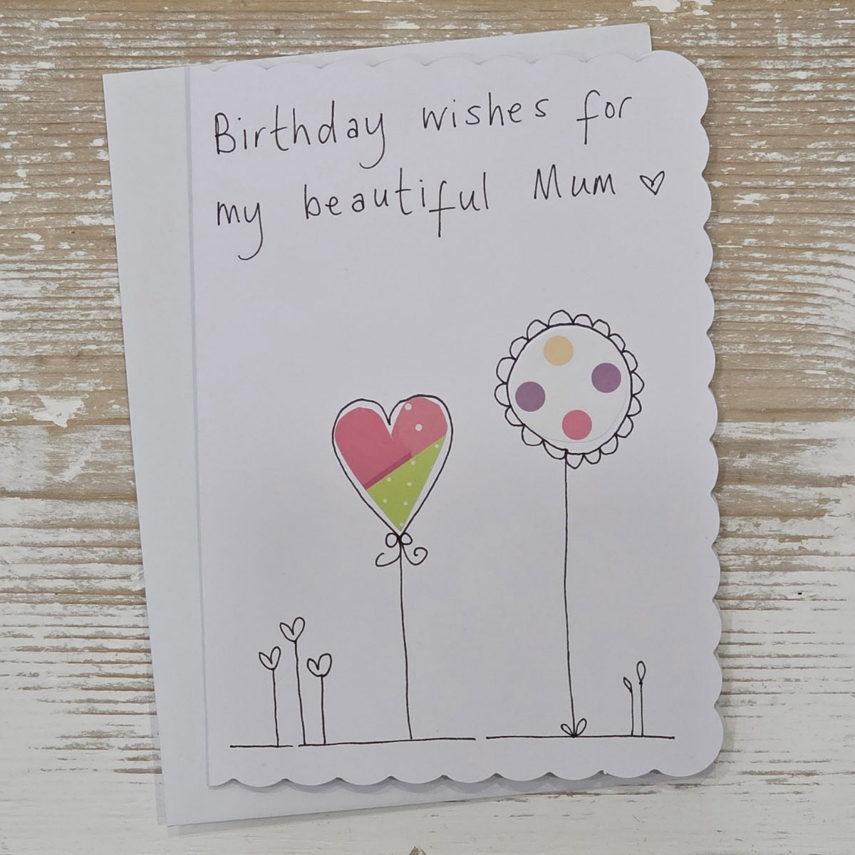 Handmade Birthday Mum Card