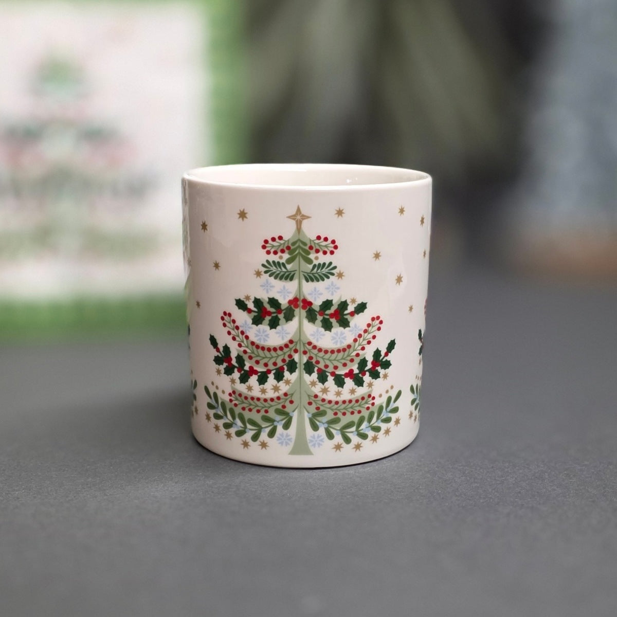 Bone China Alpine Tree Mug