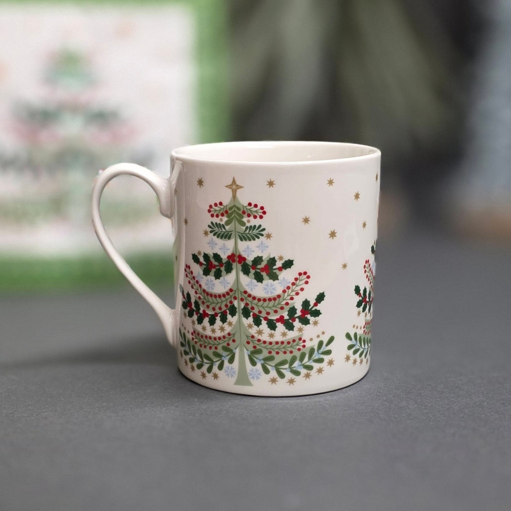 Bone China Alpine Tree Mug