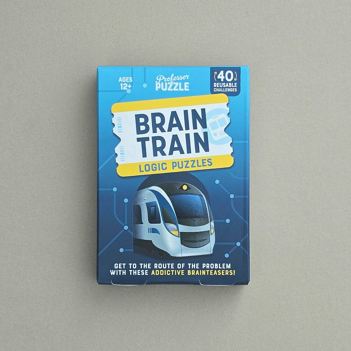 Brain Train 40 Logic Puzzles
