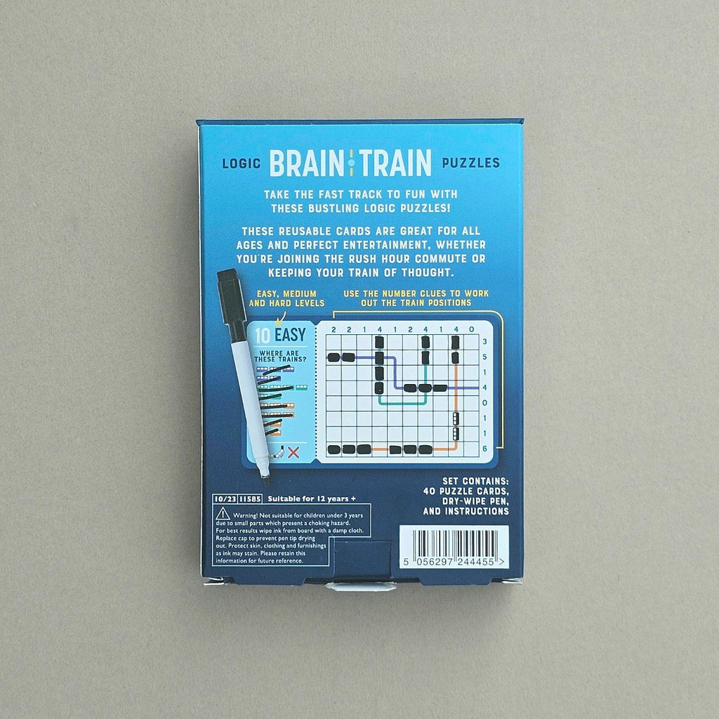 Brain Train 40 Logic Puzzles