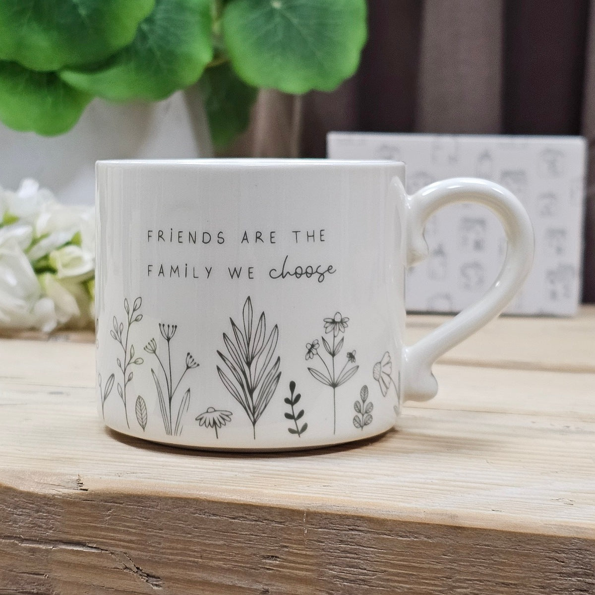 Ceramic Mug 'Friends Are Family'