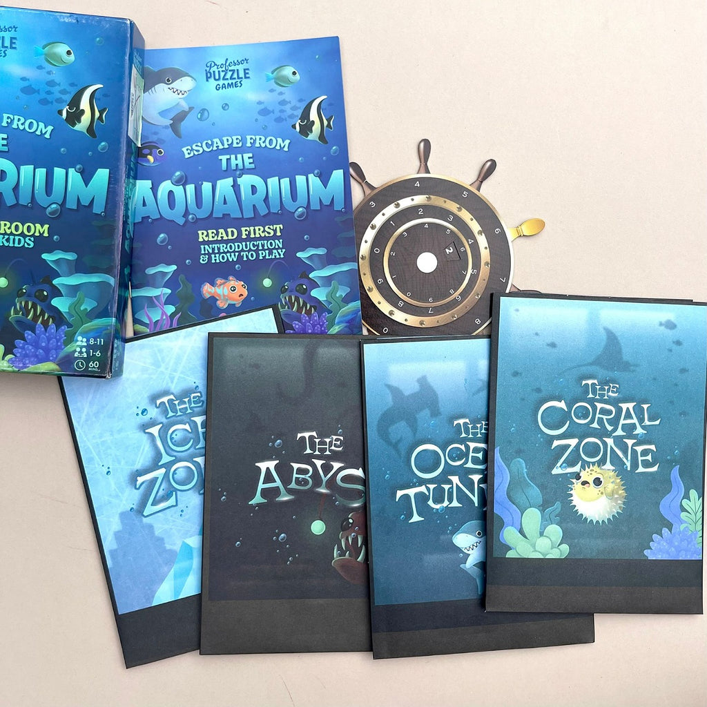 Children's Escape Room Game: Escape From The Aquarium