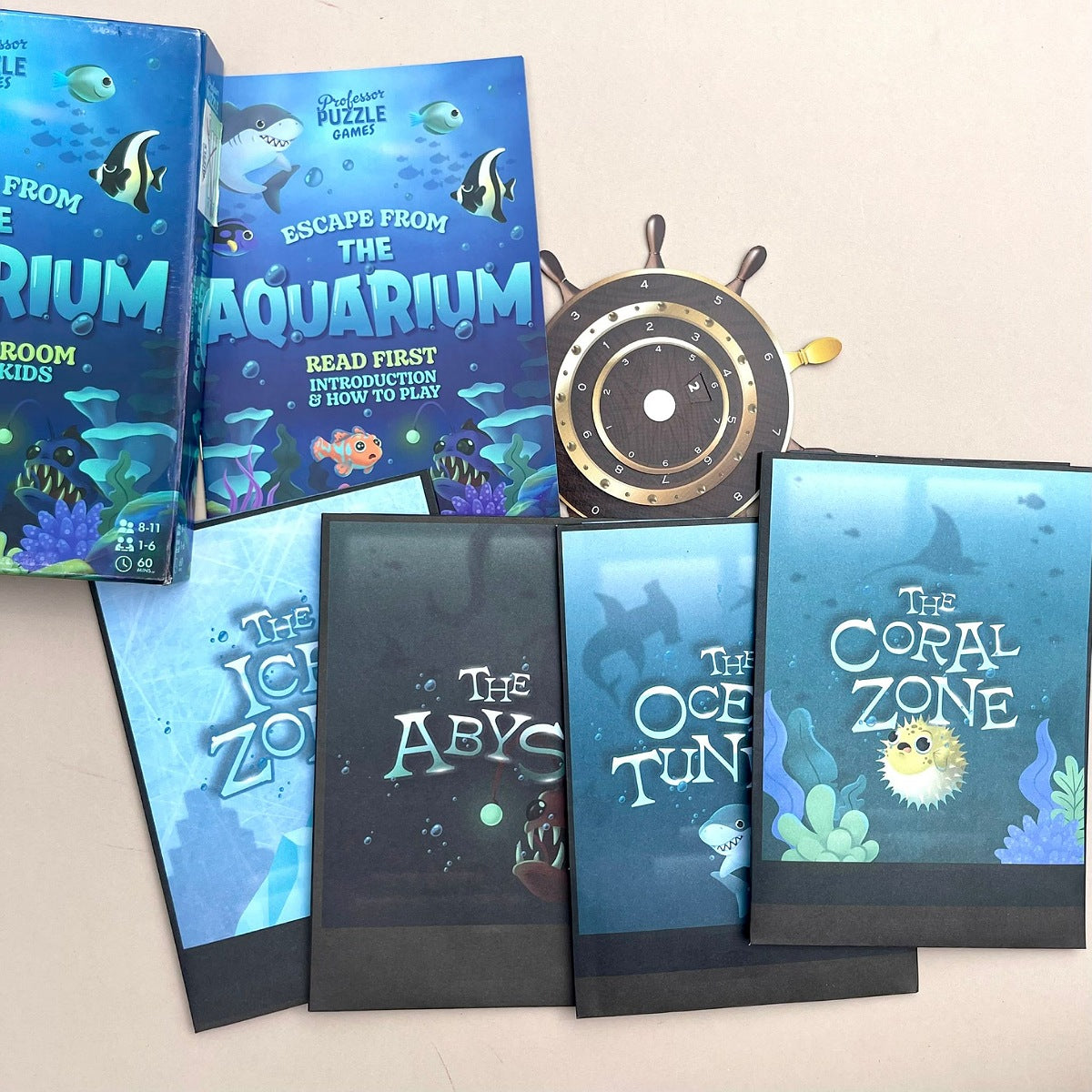 Children's Escape Room Game: Escape From The Aquarium