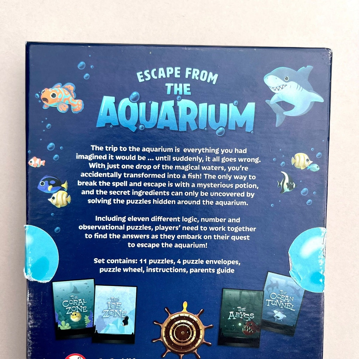 Children's Escape Room Game: Escape From The Aquarium