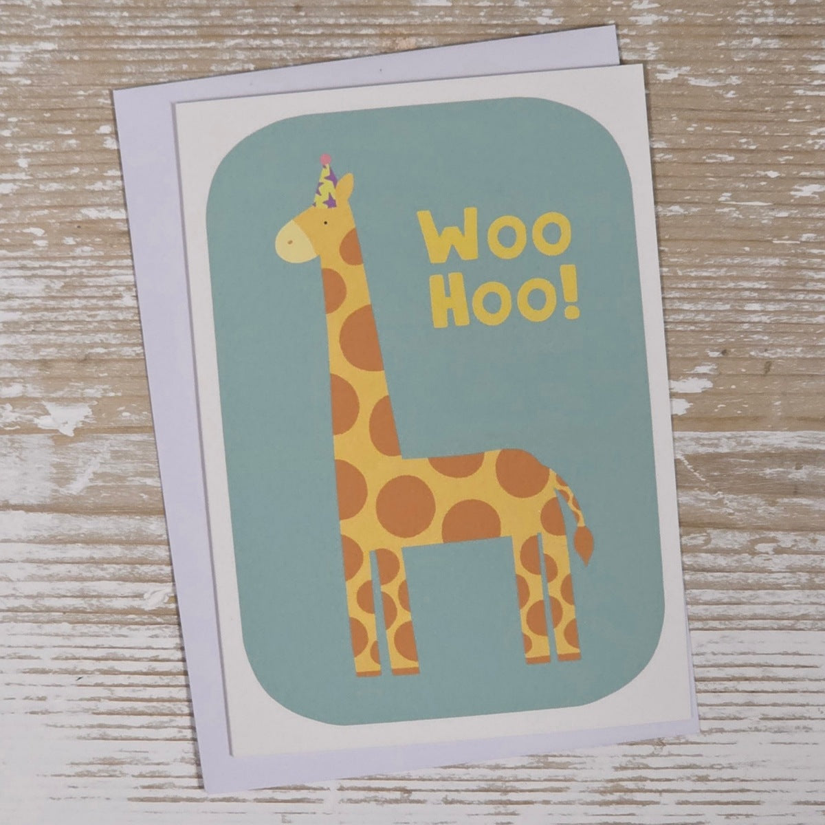 Children's 'Woo Hoo!' Party Animals Card