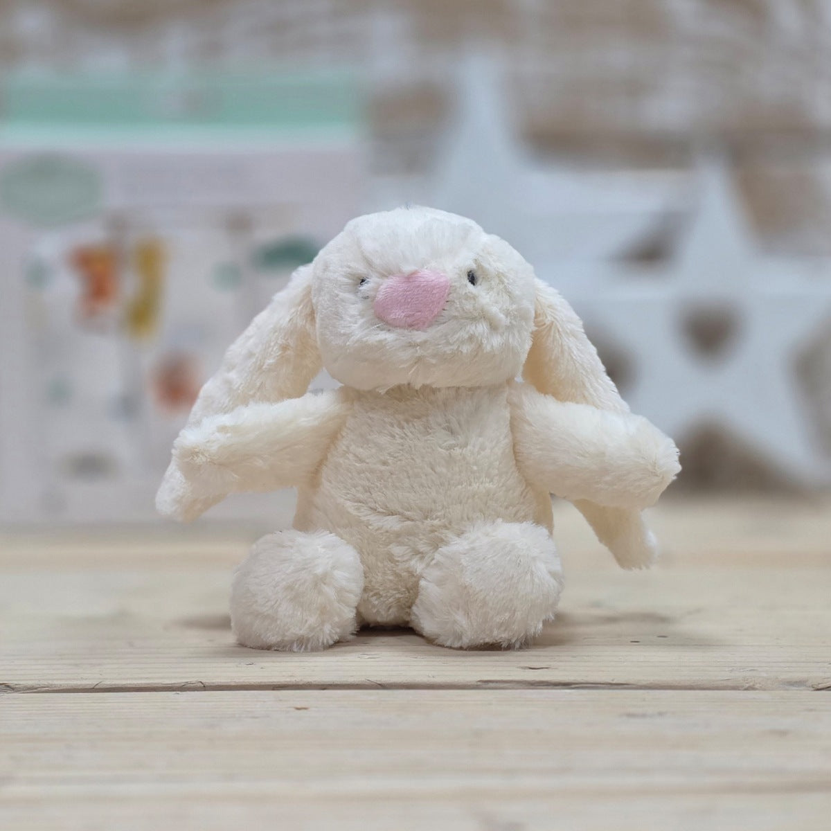 Cream Bunny Soft Toy