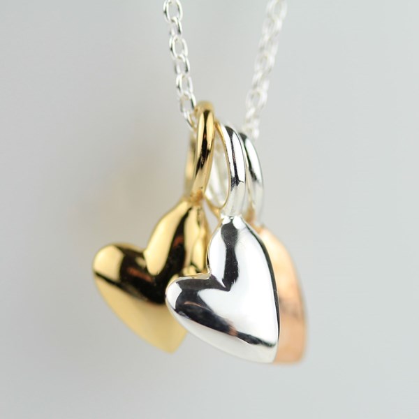 Devotion Triple Heart Necklace