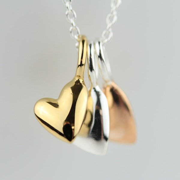 Devotion Triple Heart Necklace