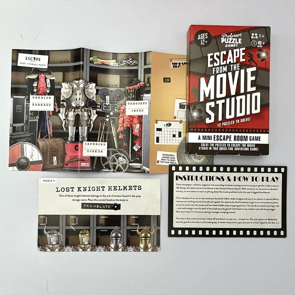 Escape Room Game: Escape From The Movie Studio
