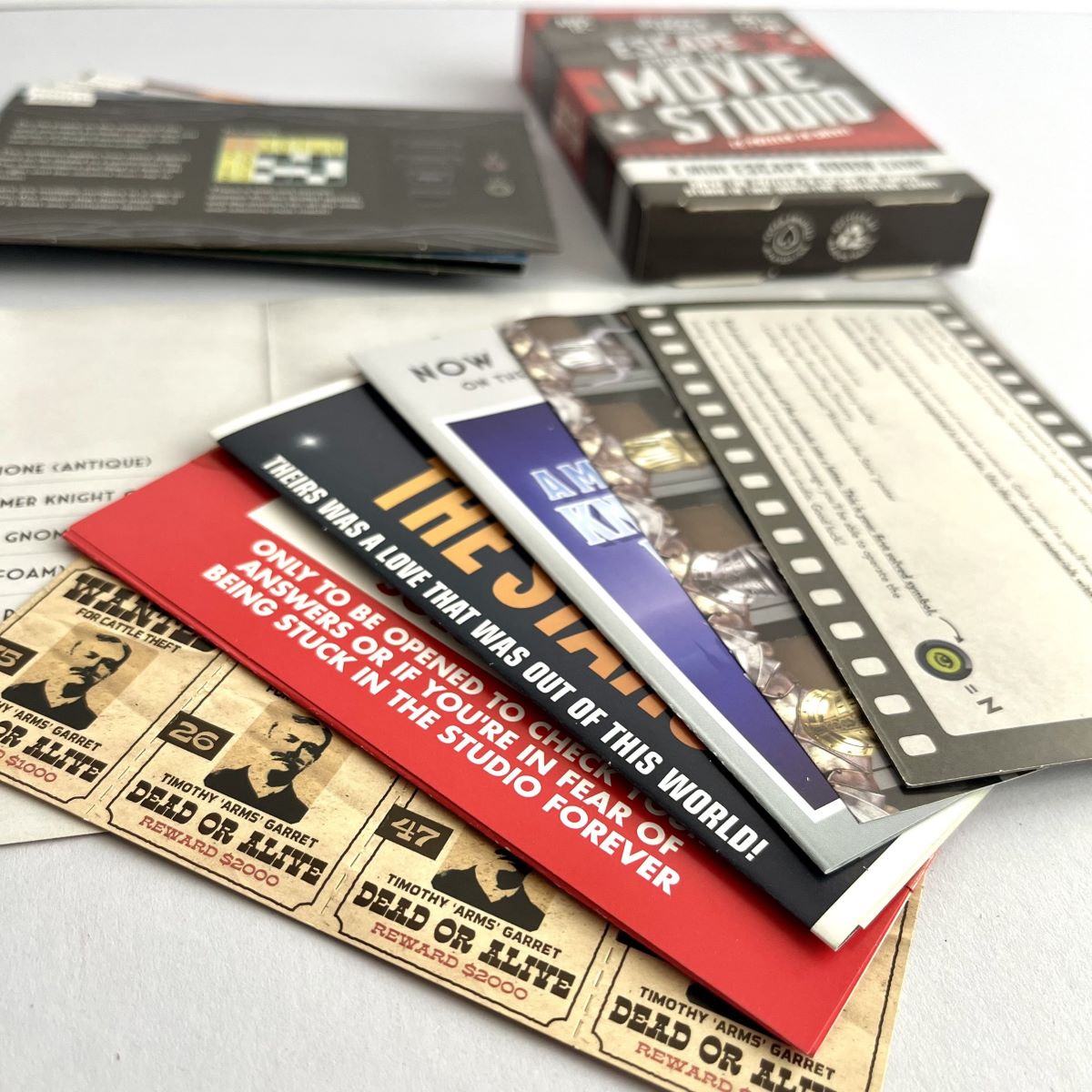 Escape Room Game: Escape From The Movie Studio