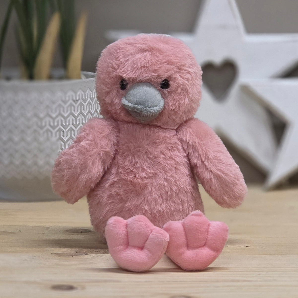 Flo The Plush Long Leg Flamingo Chick Soft Toy