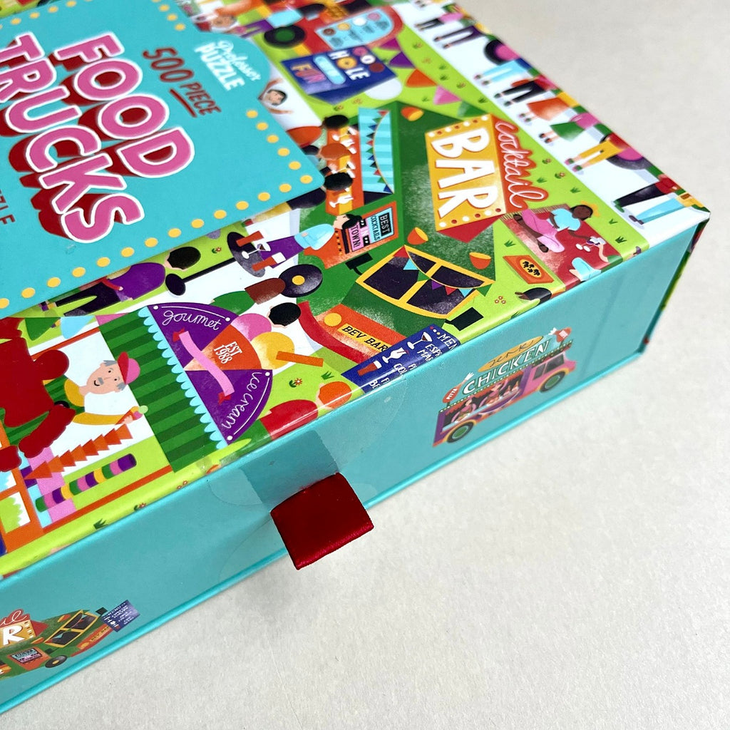 Food Trucks 500 Piece Jigsaw Puzzle
