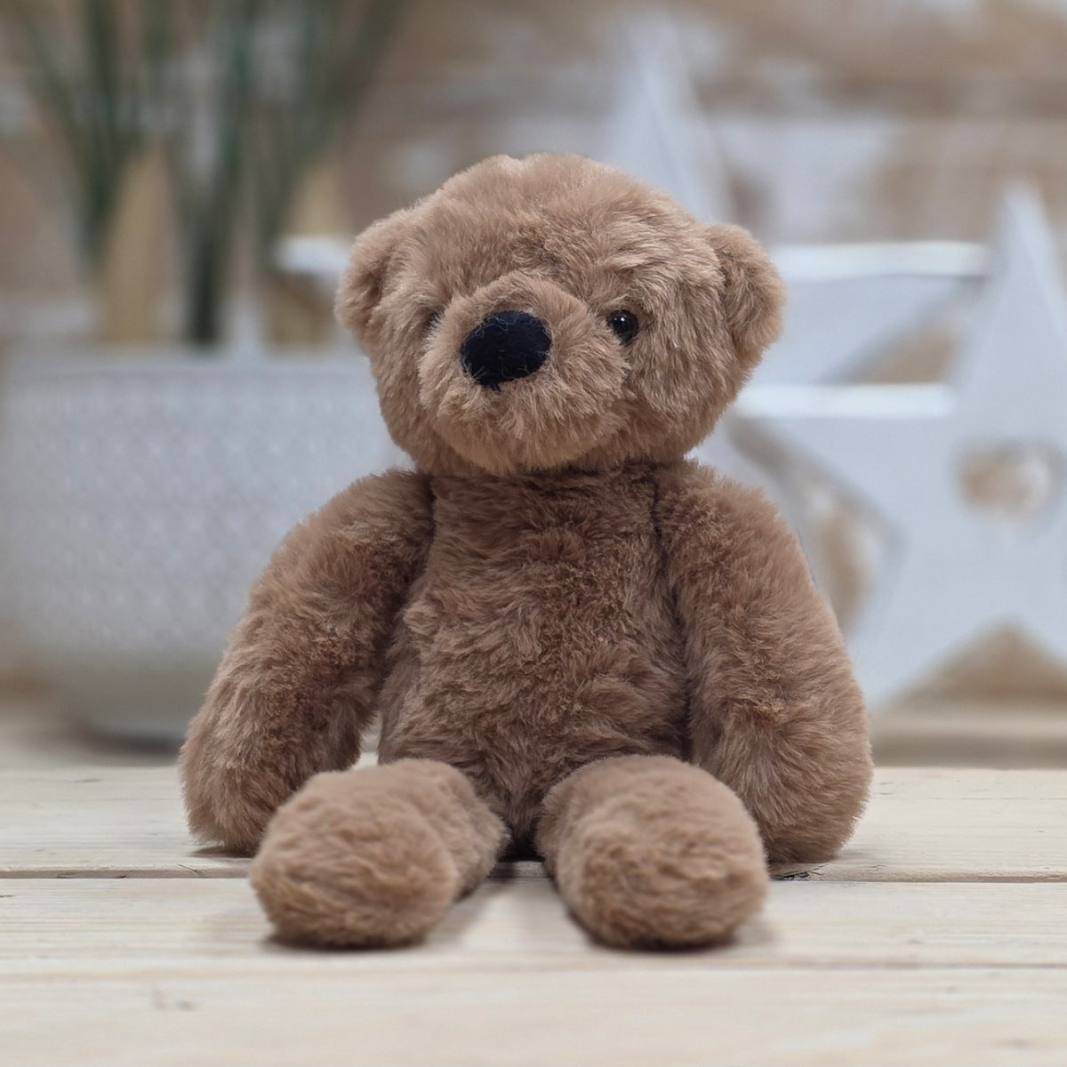 Hampton The Long Leg Dark Brown Teddy Bear Soft Toy