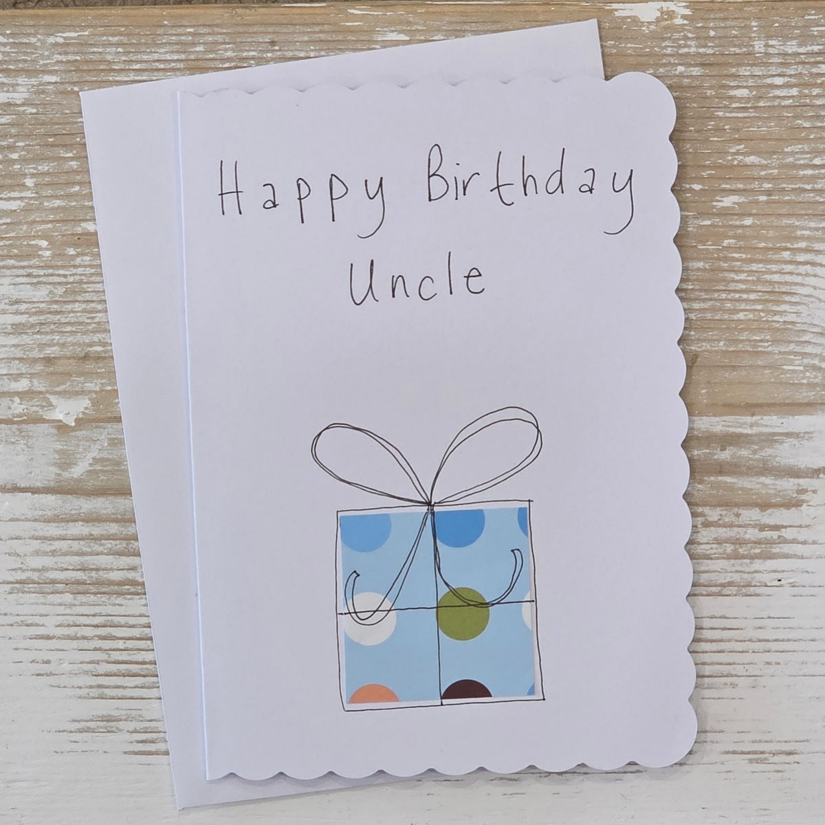 Handmade Birthday Uncle Card