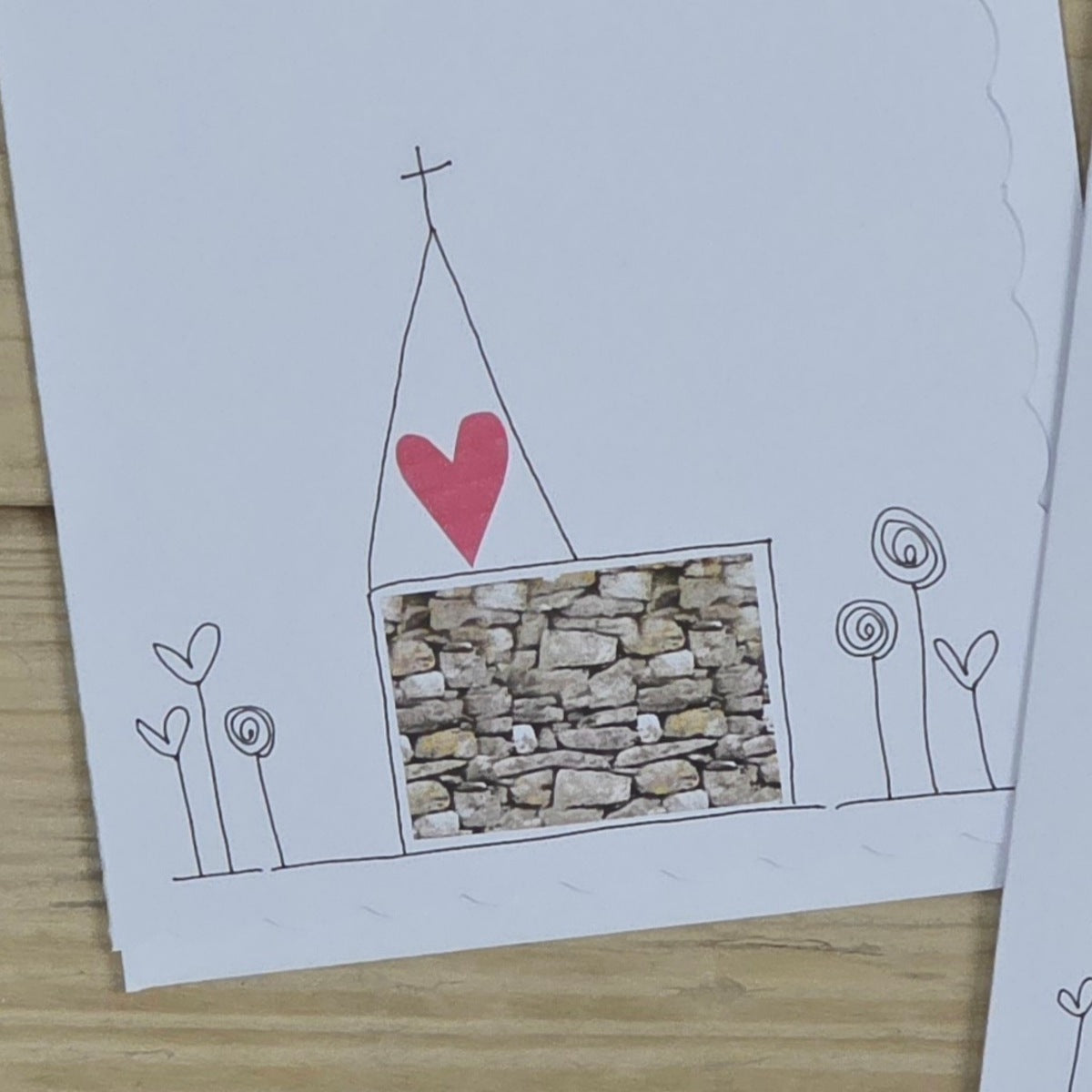 Handmade 'Christening' Card