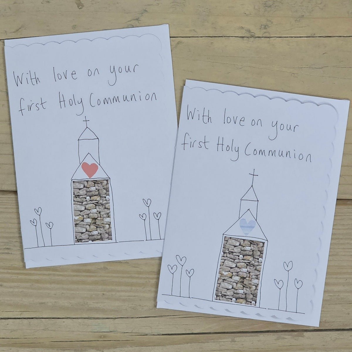 Handmade 'First Holy Communion' Card