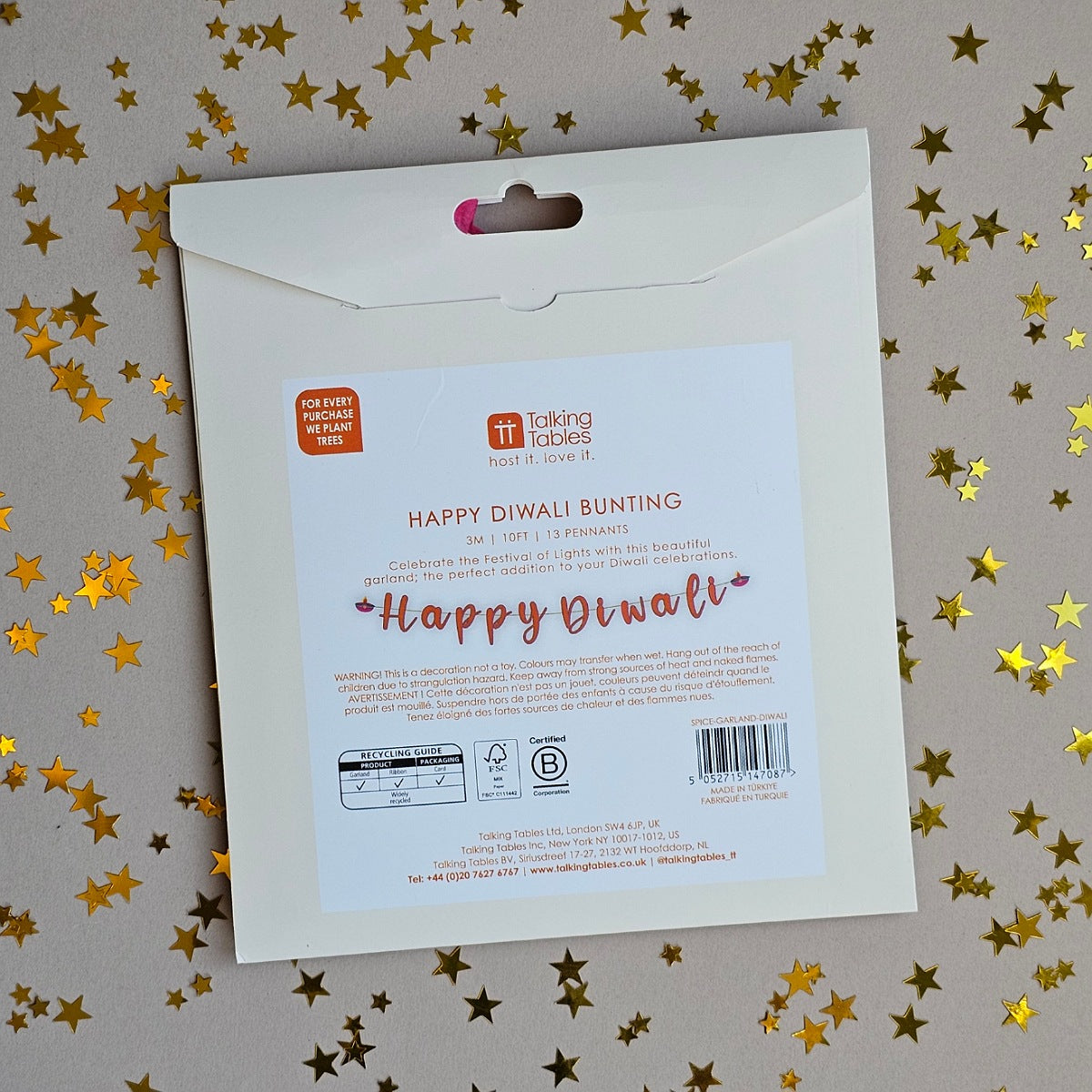 'Happy Diwali' Garland