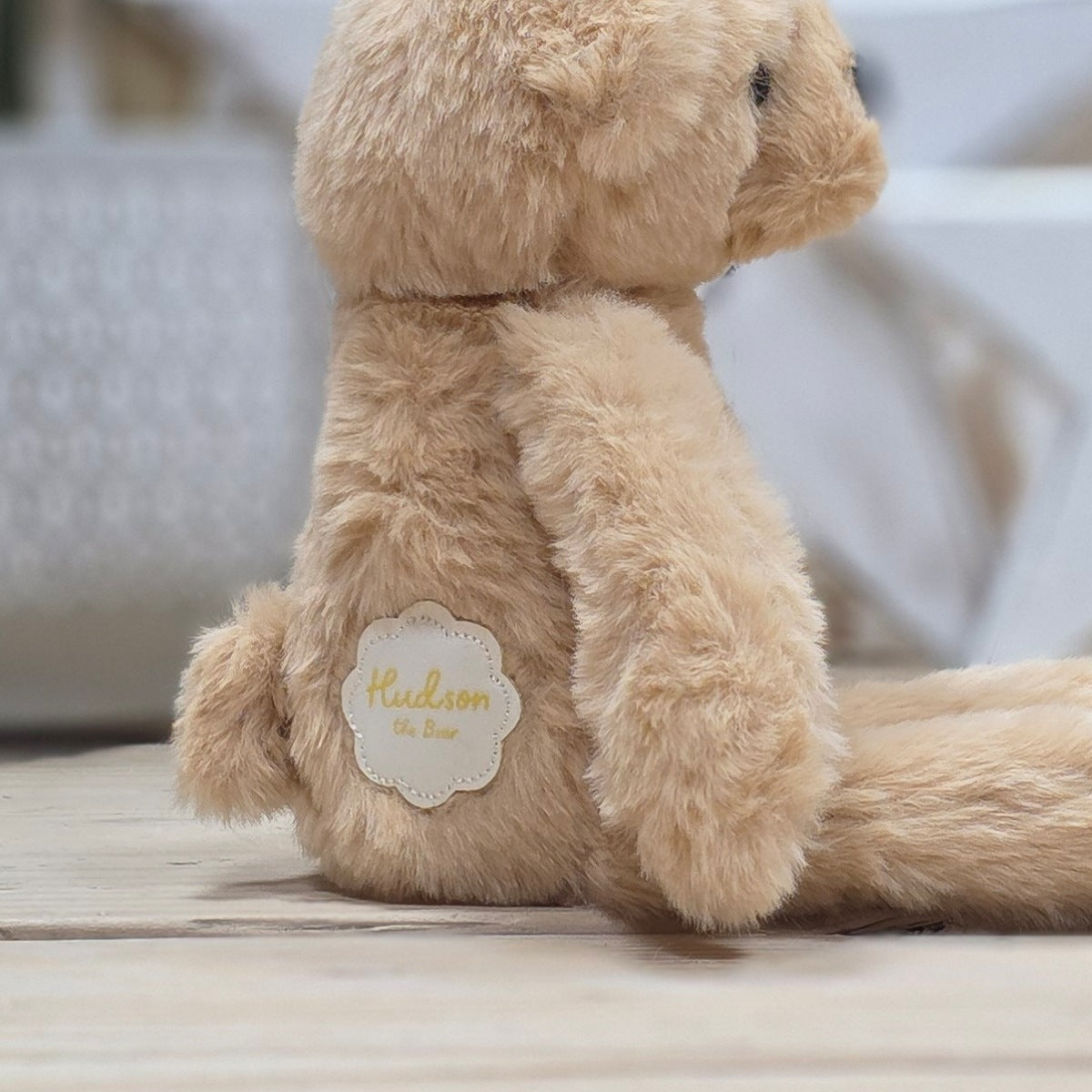 Hudson The Long Leg Light Brown Teddy Bear Soft Toy