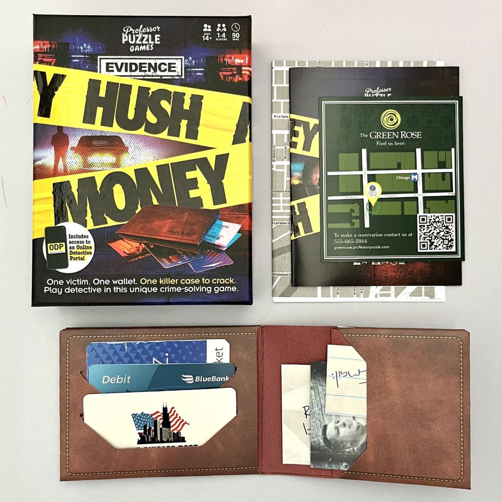 Hush Money Crime-Solving Game