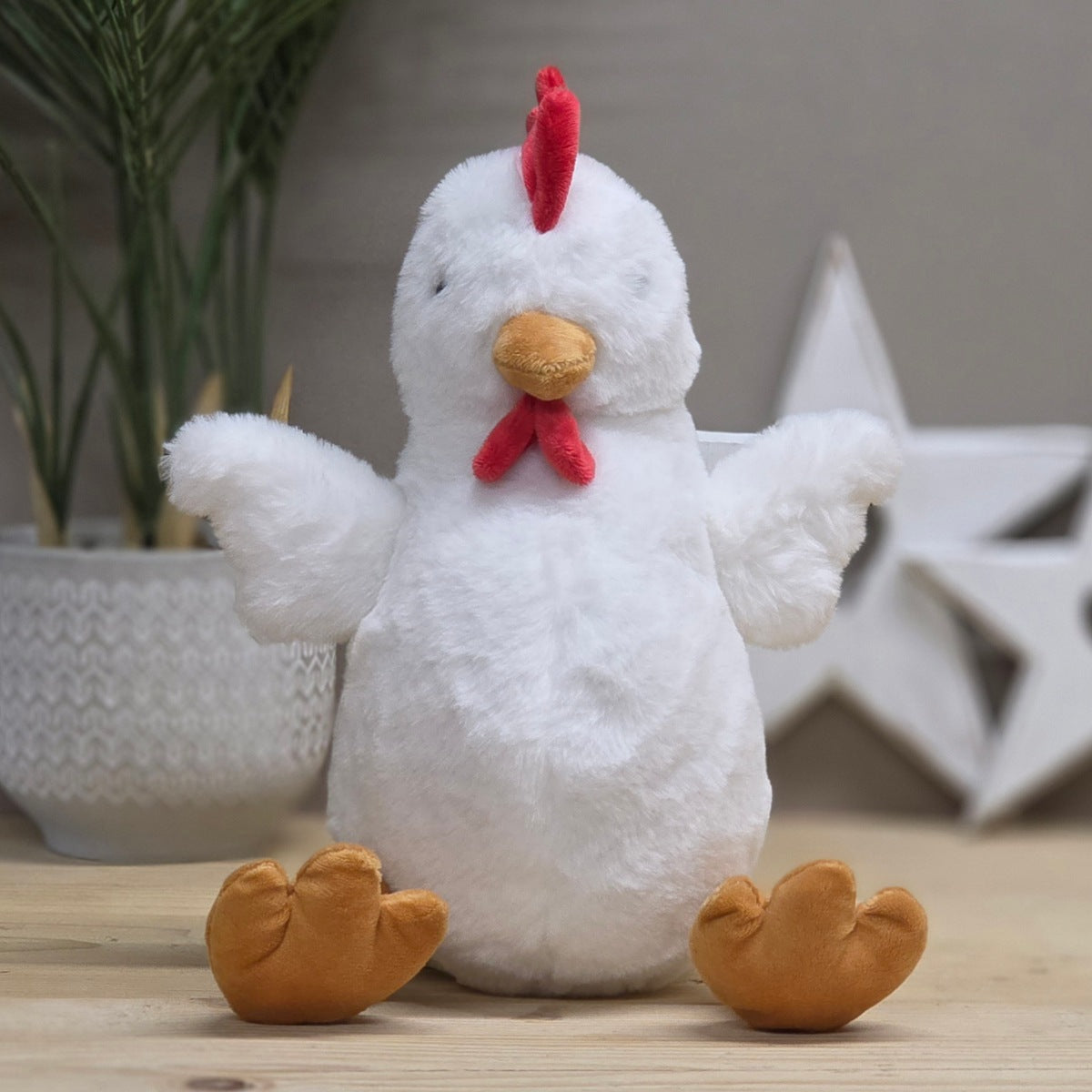 Jen The Plush Sitting Hen Soft Toy