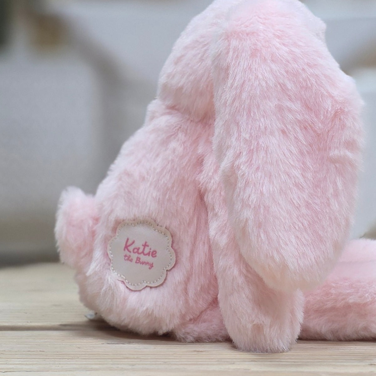 Katie The Long Leg Light Pink Bunny Soft Toy