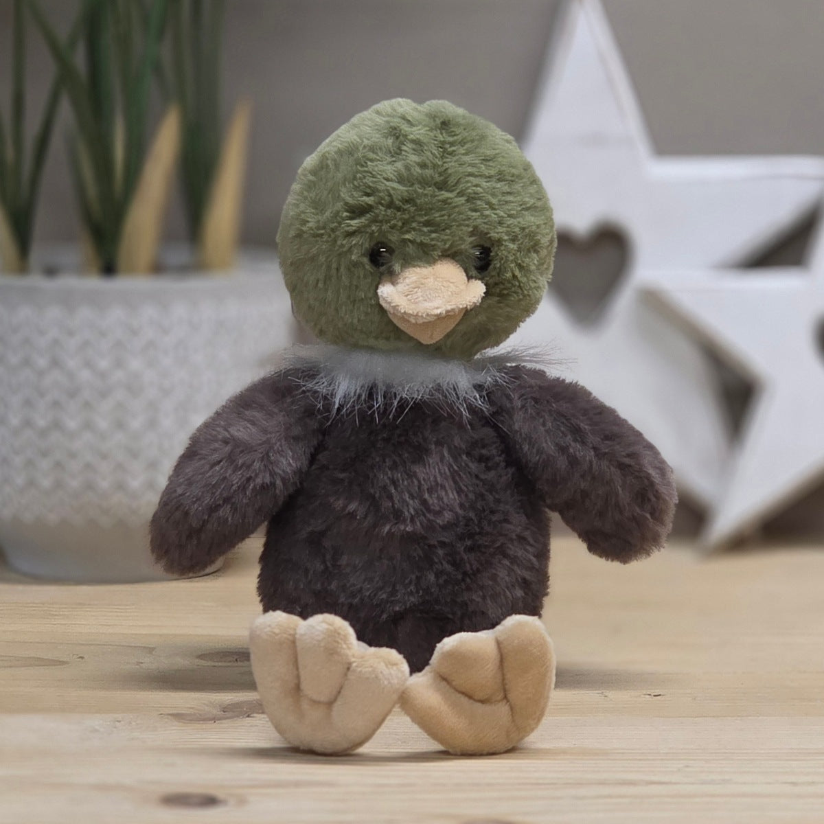Mary The Plush Long Leg Mallard Chick Soft Toy