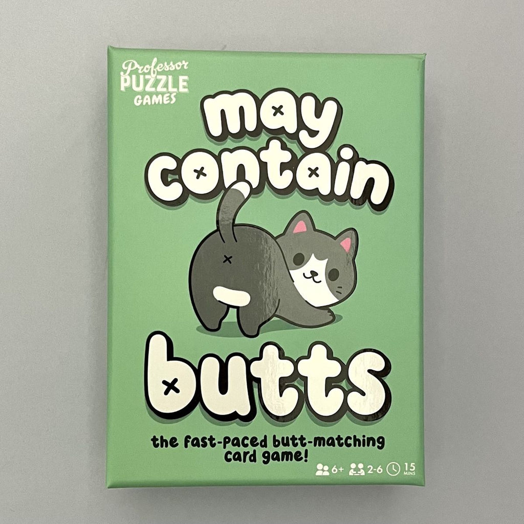 May Contain Butts Matching Card Game