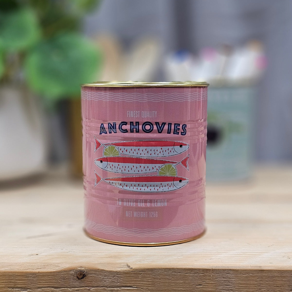 Medium Storage Tin - Anchovies