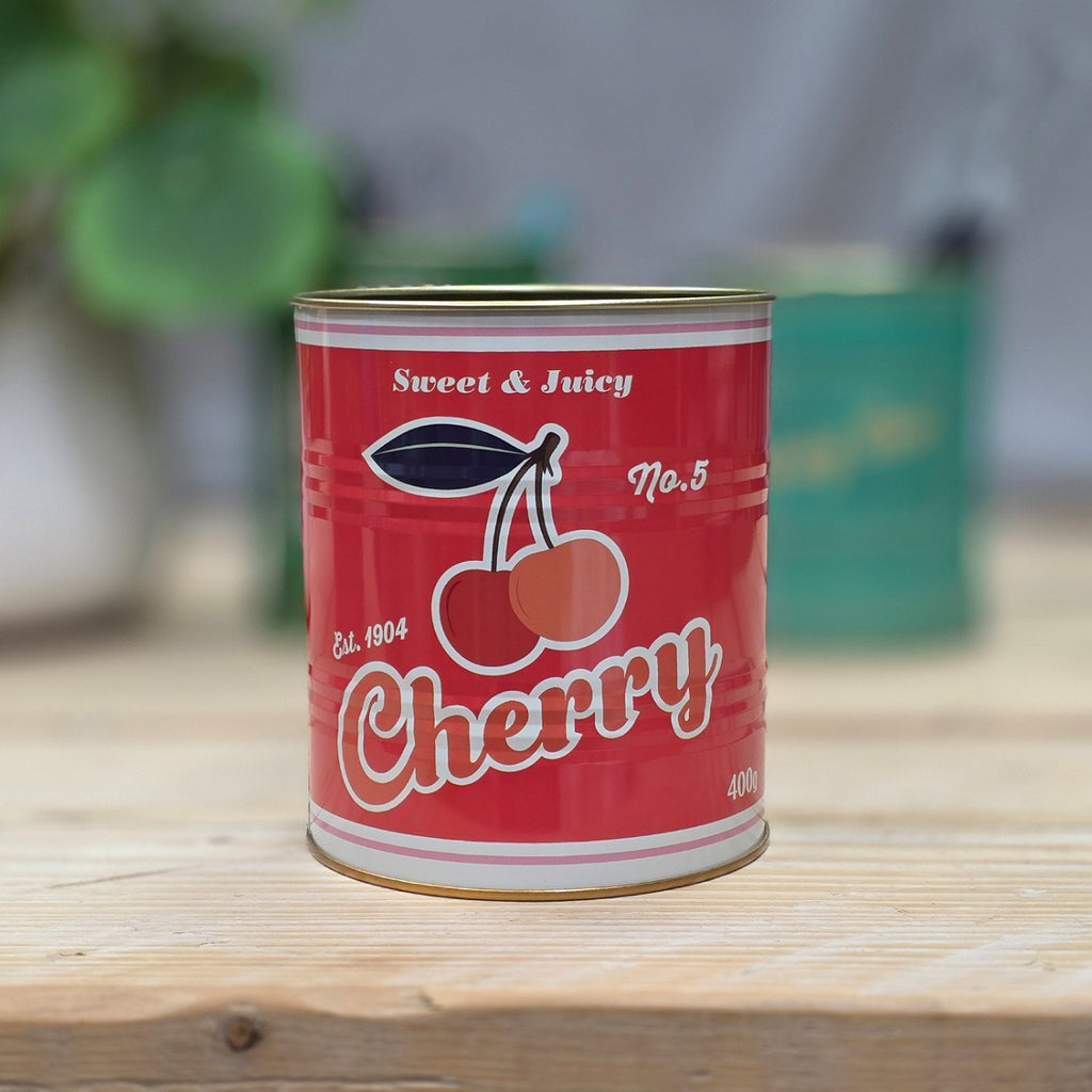 Medium Storage Tin - Cherry