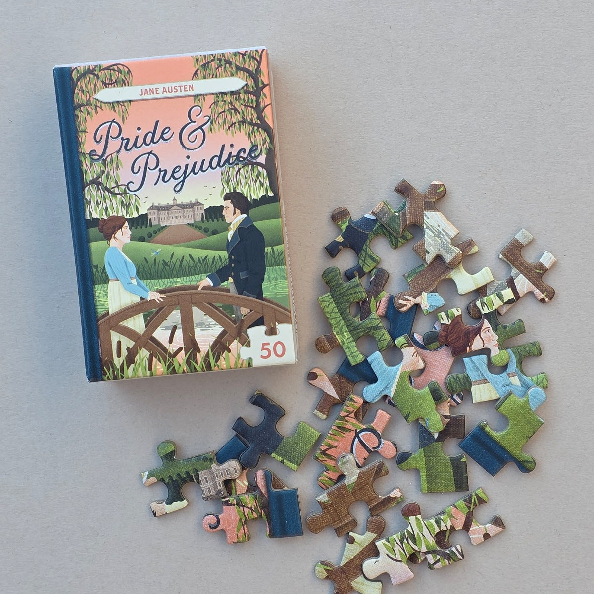 Mini Classic Novel Matchbox Jigsaw Puzzle