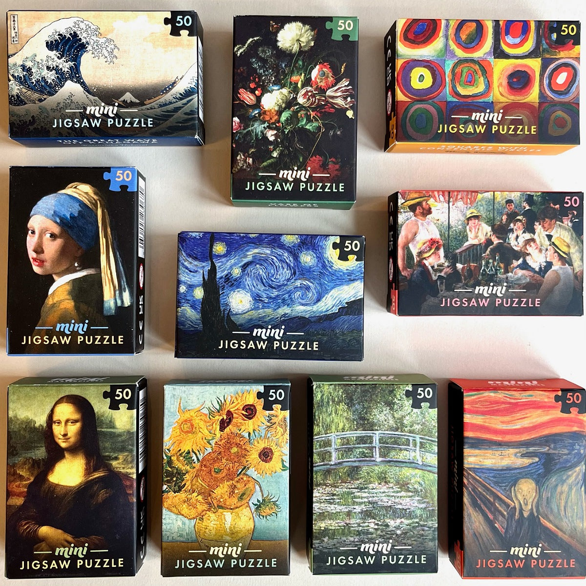 Mini Masterpiece Matchbox Jigsaw Puzzle