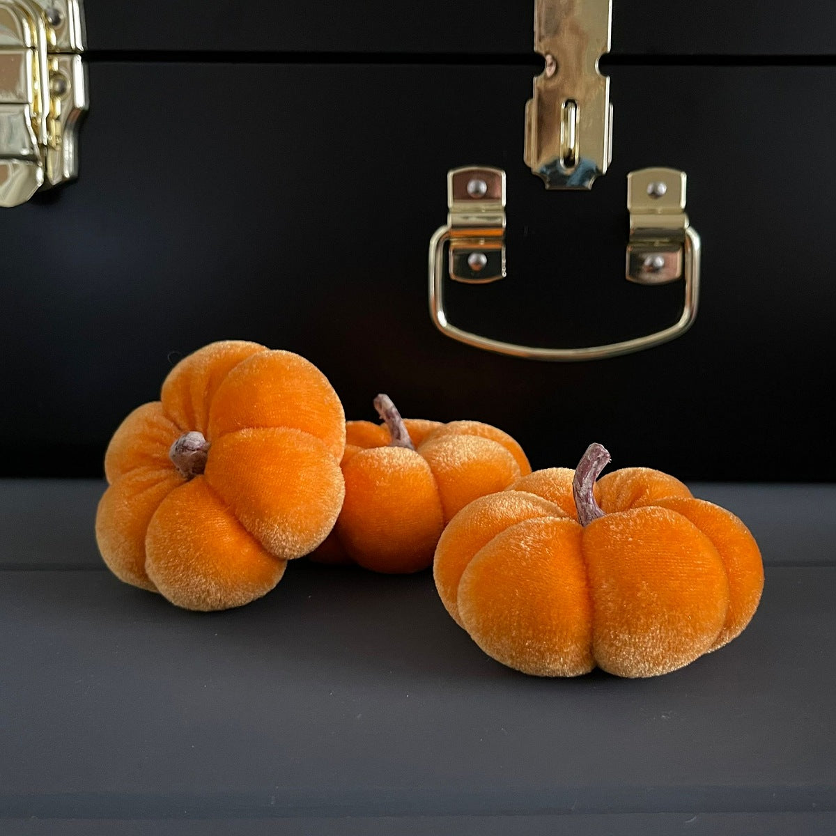 Miniature Halloween Pumpkin Decoration