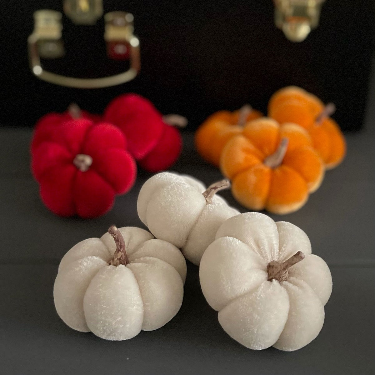 Miniature Halloween Pumpkin Decoration
