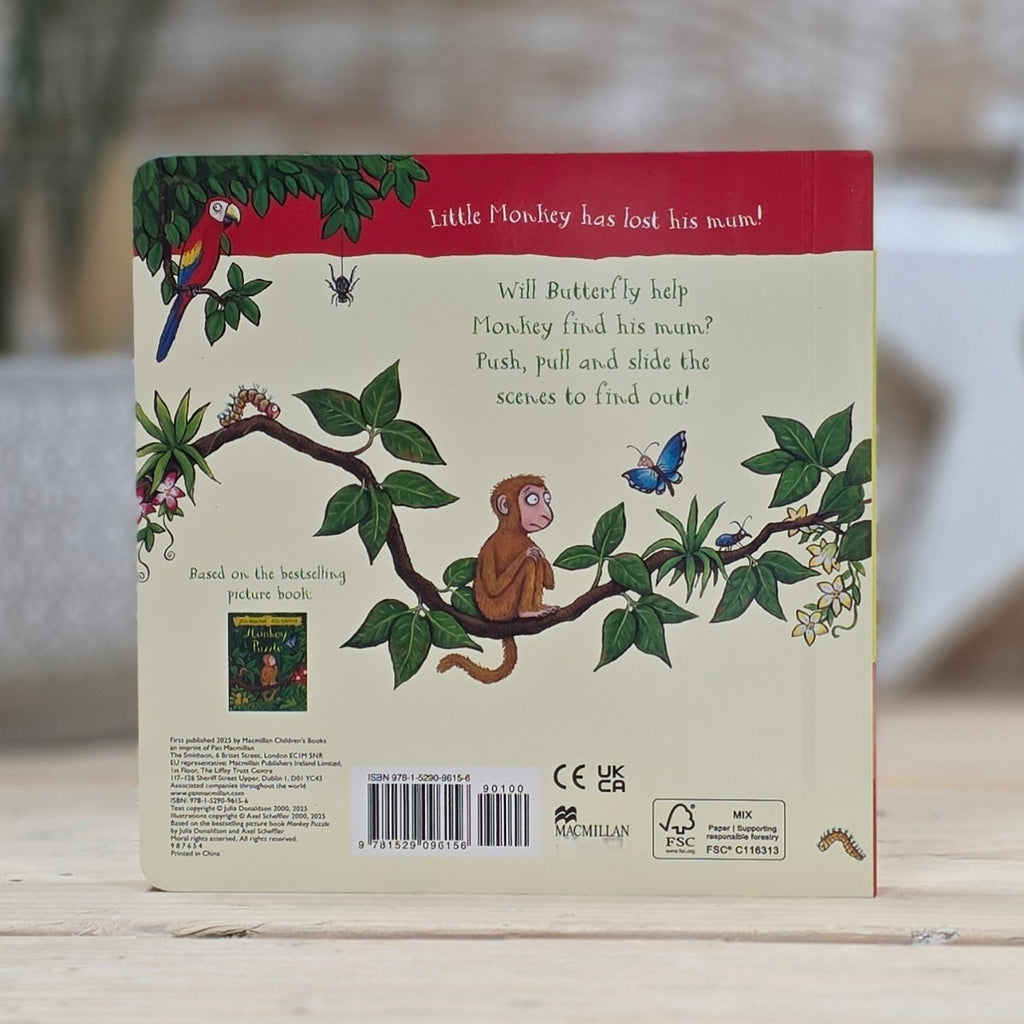 Monkey Puzzle Push, Pull and Slide Book