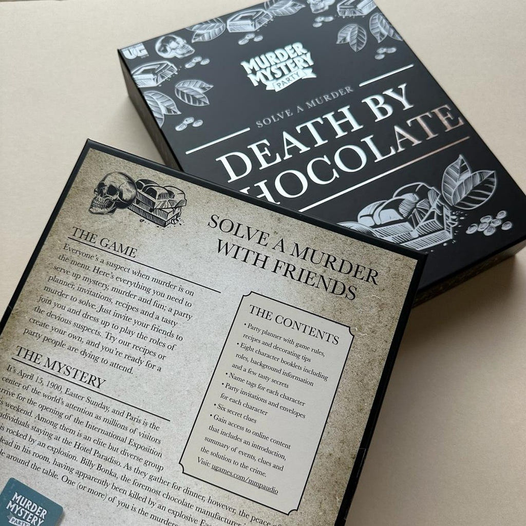 Murder Mystery Party Game - Death By Chocolate