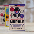 The front cover of the book 'Murdle', More Killer Puzzles by G.T. Karber