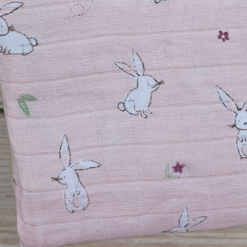 Muslin Square - Rabbits