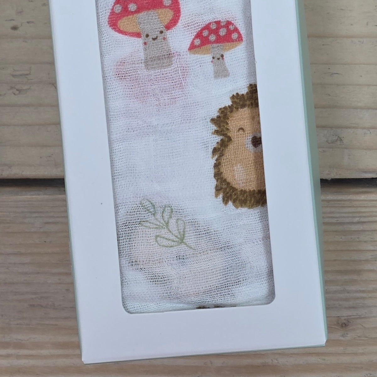 Muslin Swaddle Wrap Blanket - Woodland