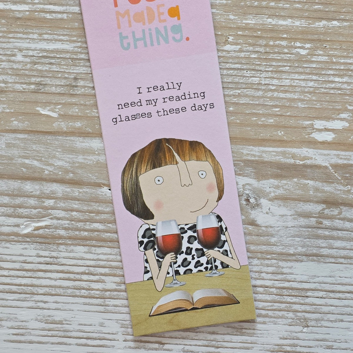 'Need My Reading Glasses' Bookmark