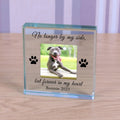 Personalised '... Forever In My Heart' Pet Memory Photo Glass Token