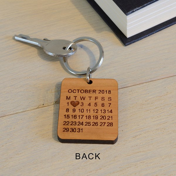 Personalised 'The Day You Became My…' Photo Key Ring