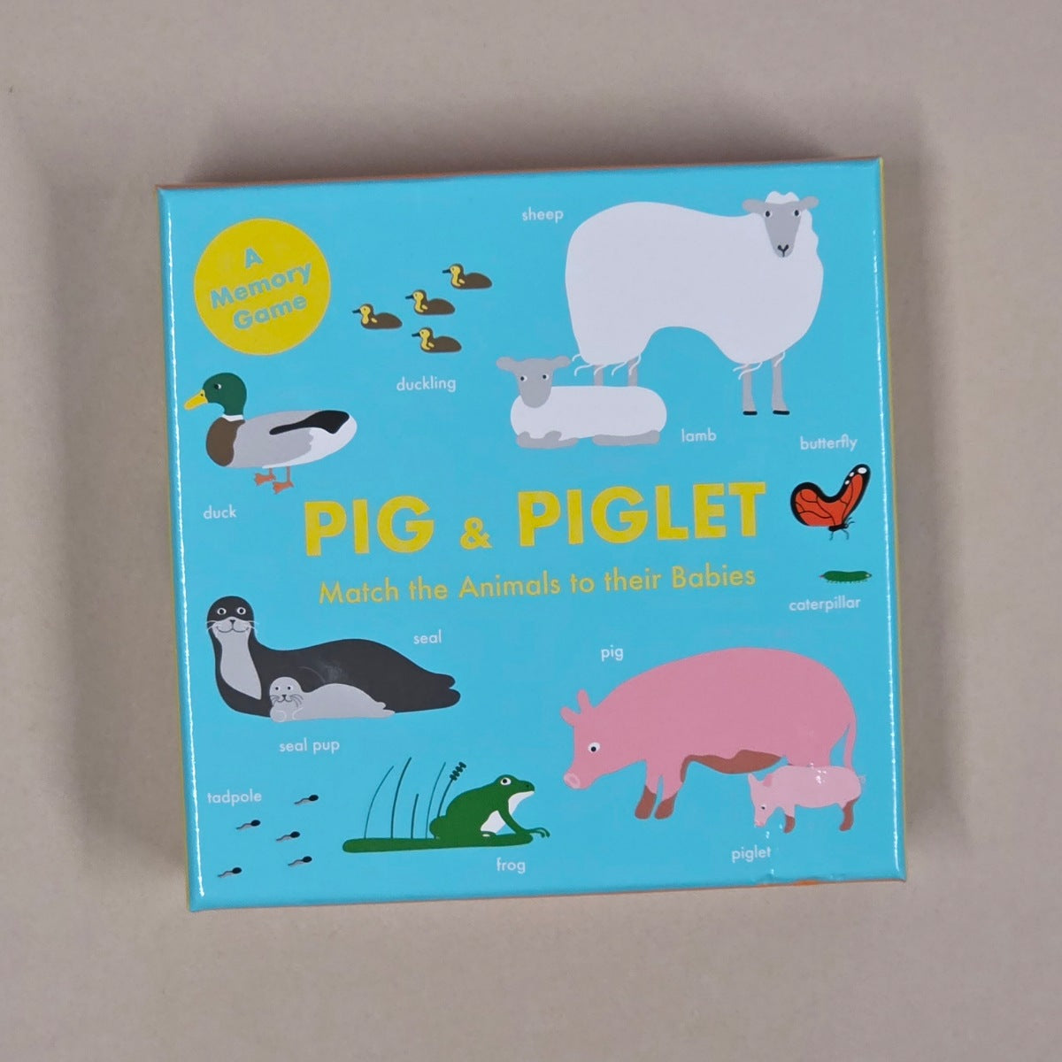 Pig & Piglet Memory Matching Game
