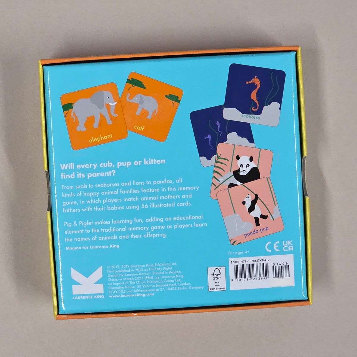 Pig & Piglet Memory Matching Game