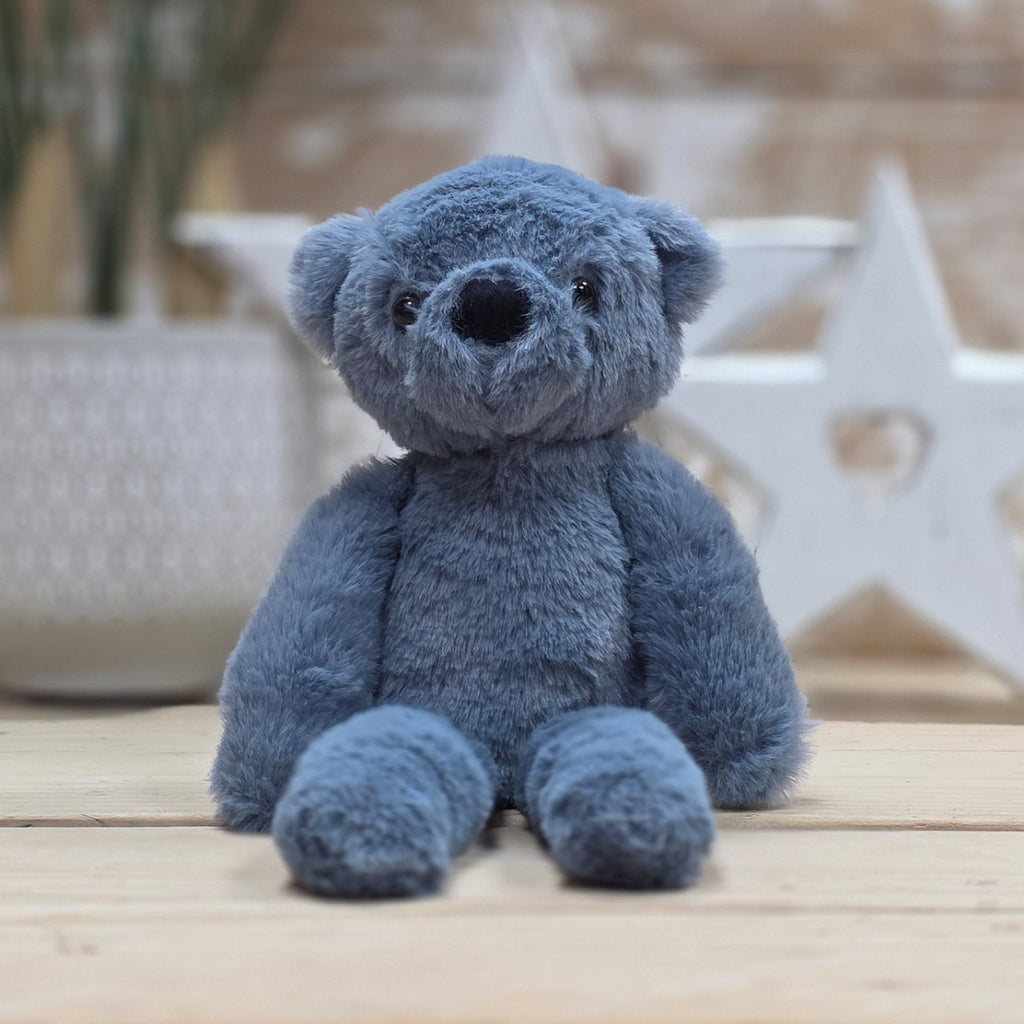 Pip The Long Leg Blue Teddy Bear Soft Toy
