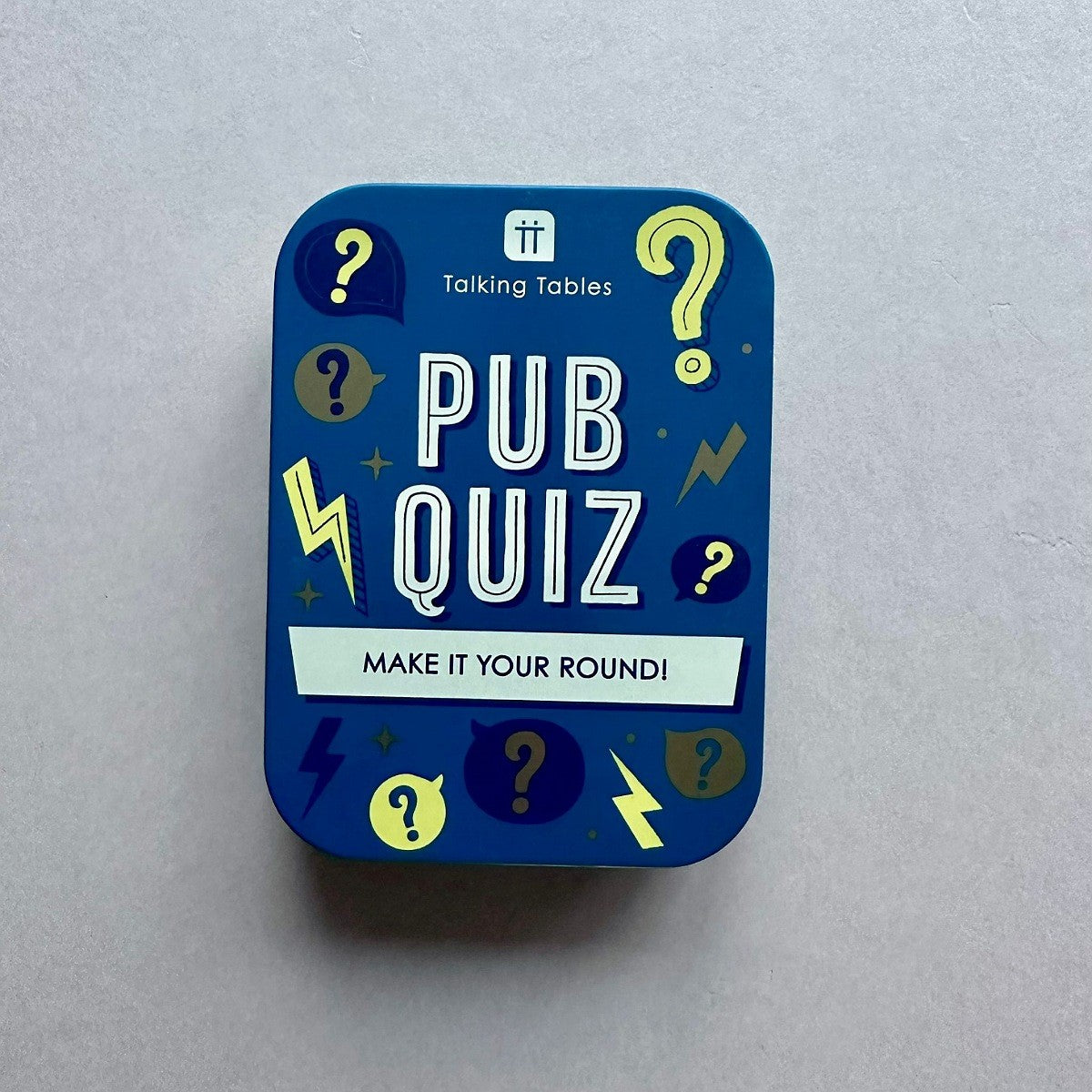 Pub Quiz Game In A Tin